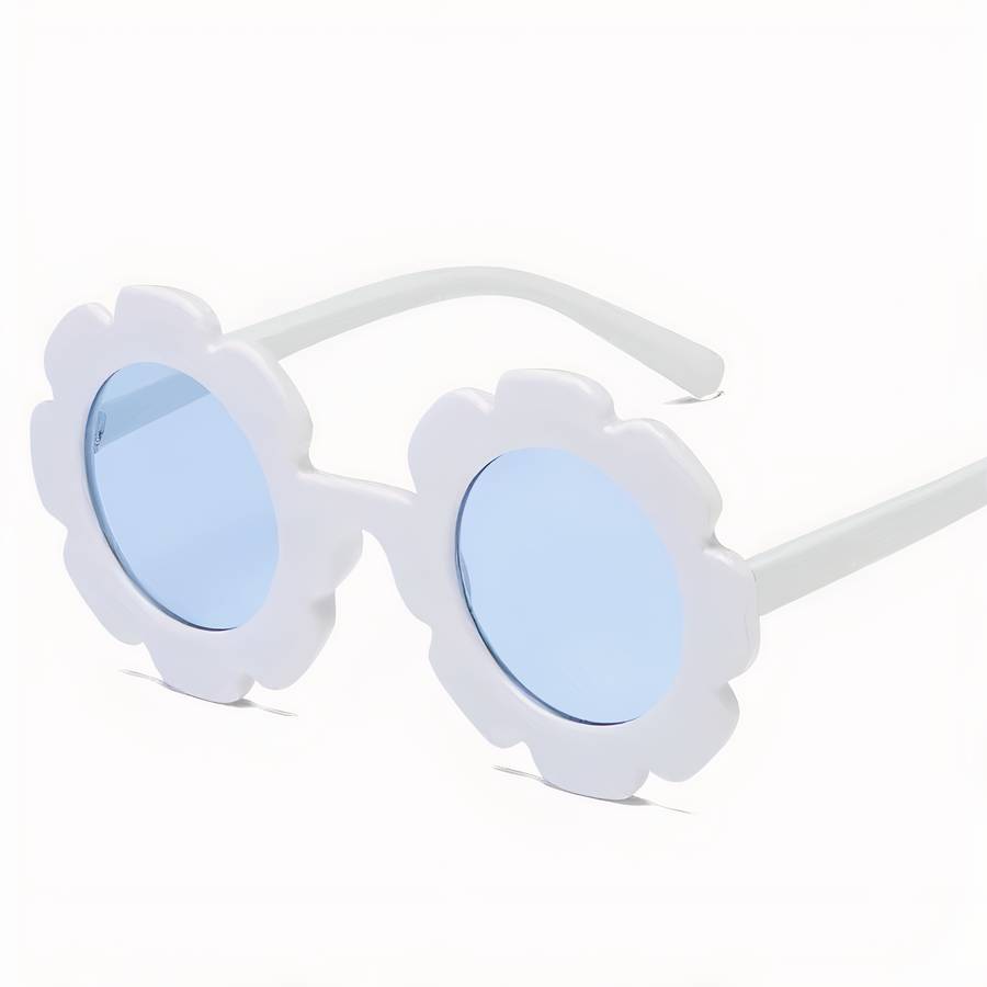 Lunettes de soleil pour bébé en forme de fleur