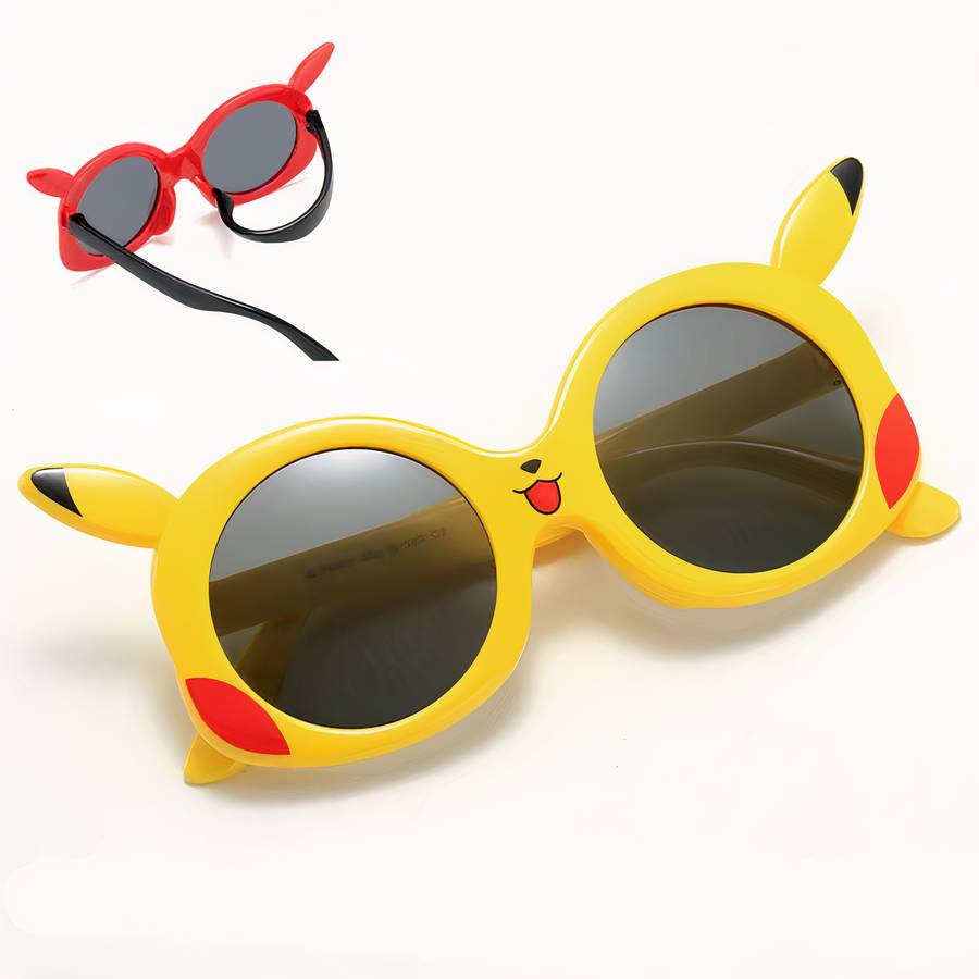 Lunettes de soleil rondes pikachu pour bébé