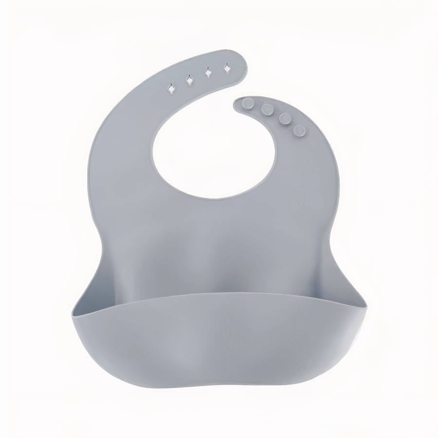 Bavoir en silicone réglable pour bébés