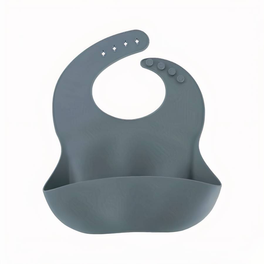 Bavoir en silicone réglable pour bébés