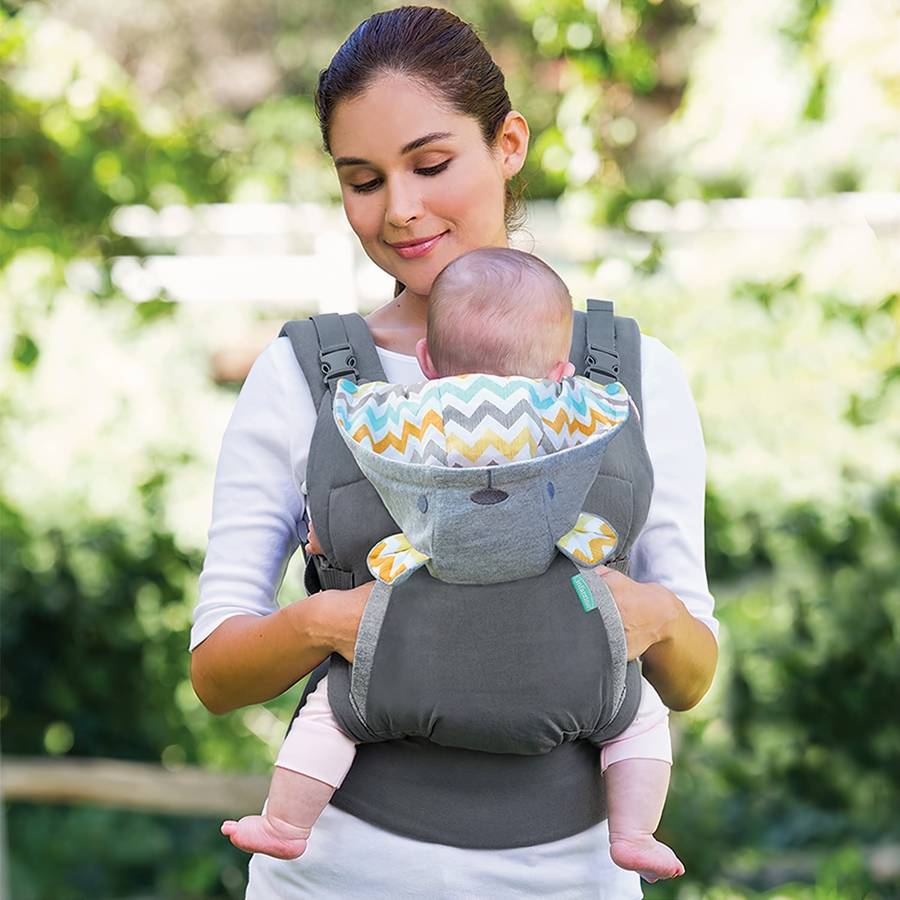 Porte-bébé ventral avec bandoulière pour enfant