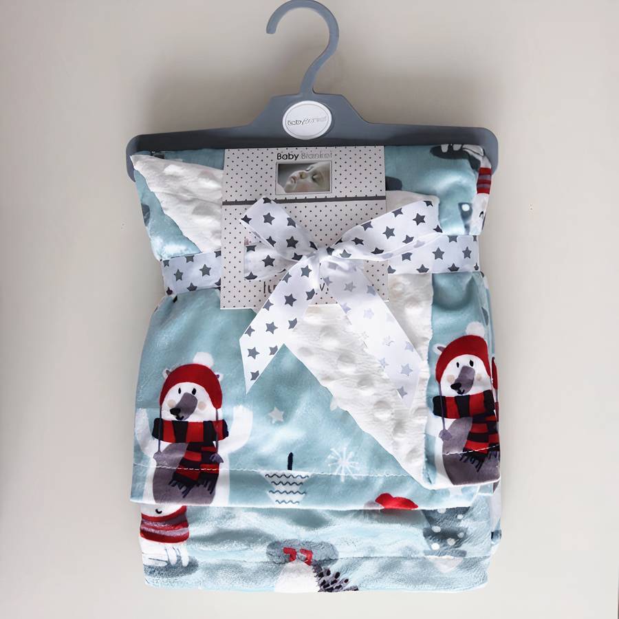 Couverture de haute qualité en flanelle pour bébé