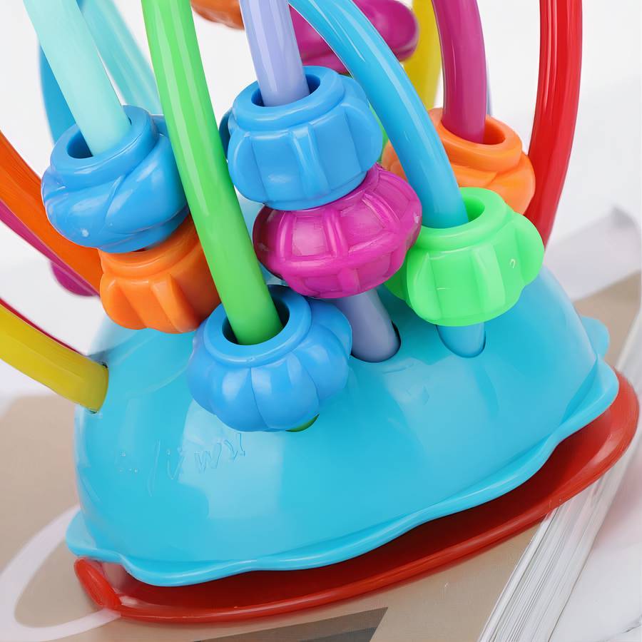 Hochet en silicone souple pour bébé