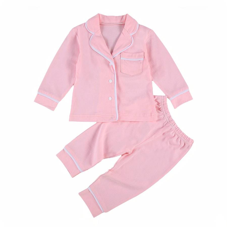 Pyjama unisexe en coton pour bébé