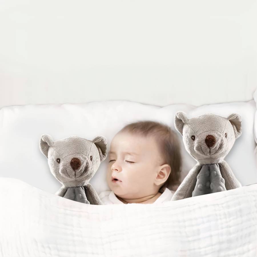 Doudou couverture en peluche pour bébé