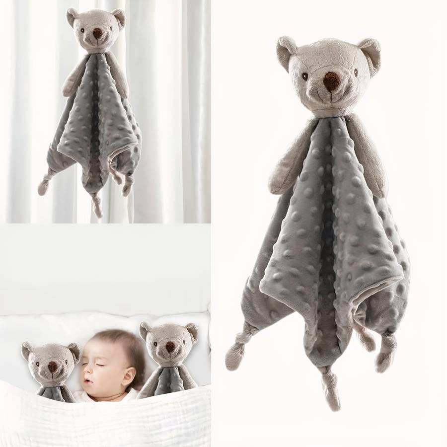 Doudou couverture en peluche pour bébé