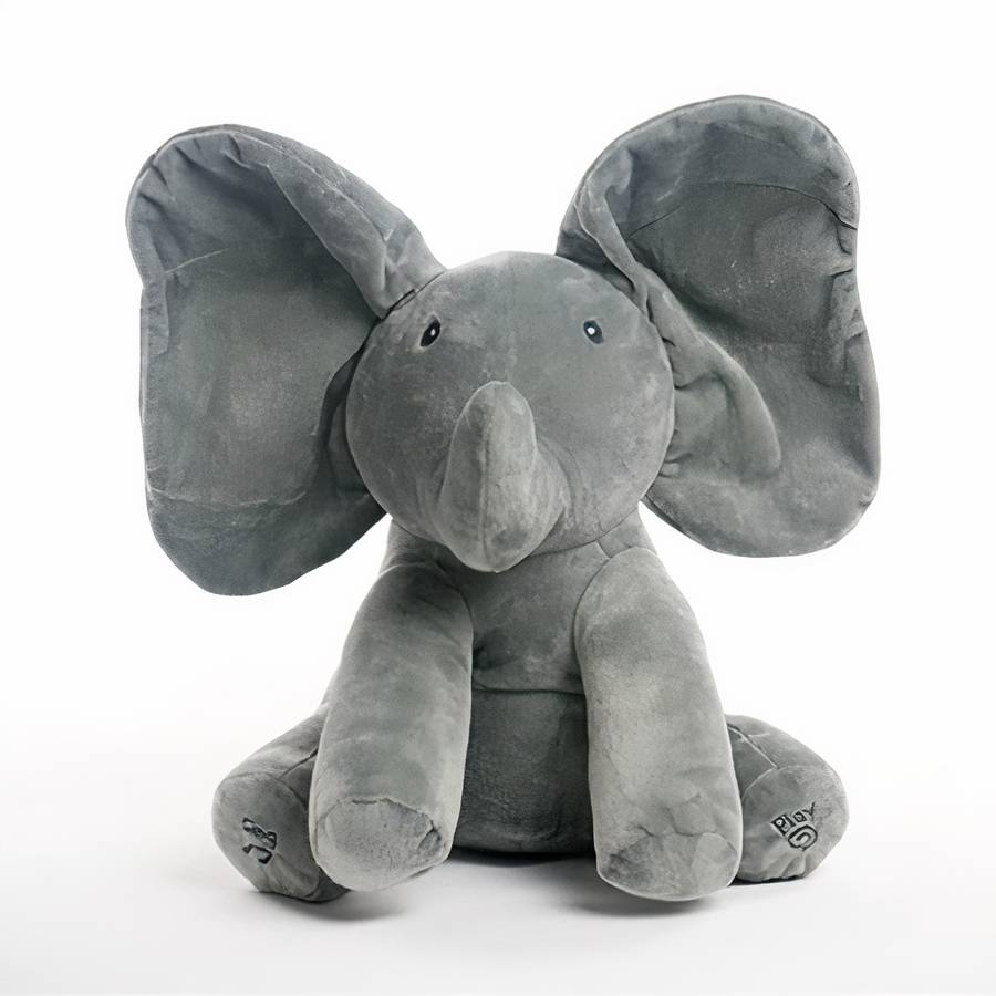 Robot éléphant en peluche pour enfants