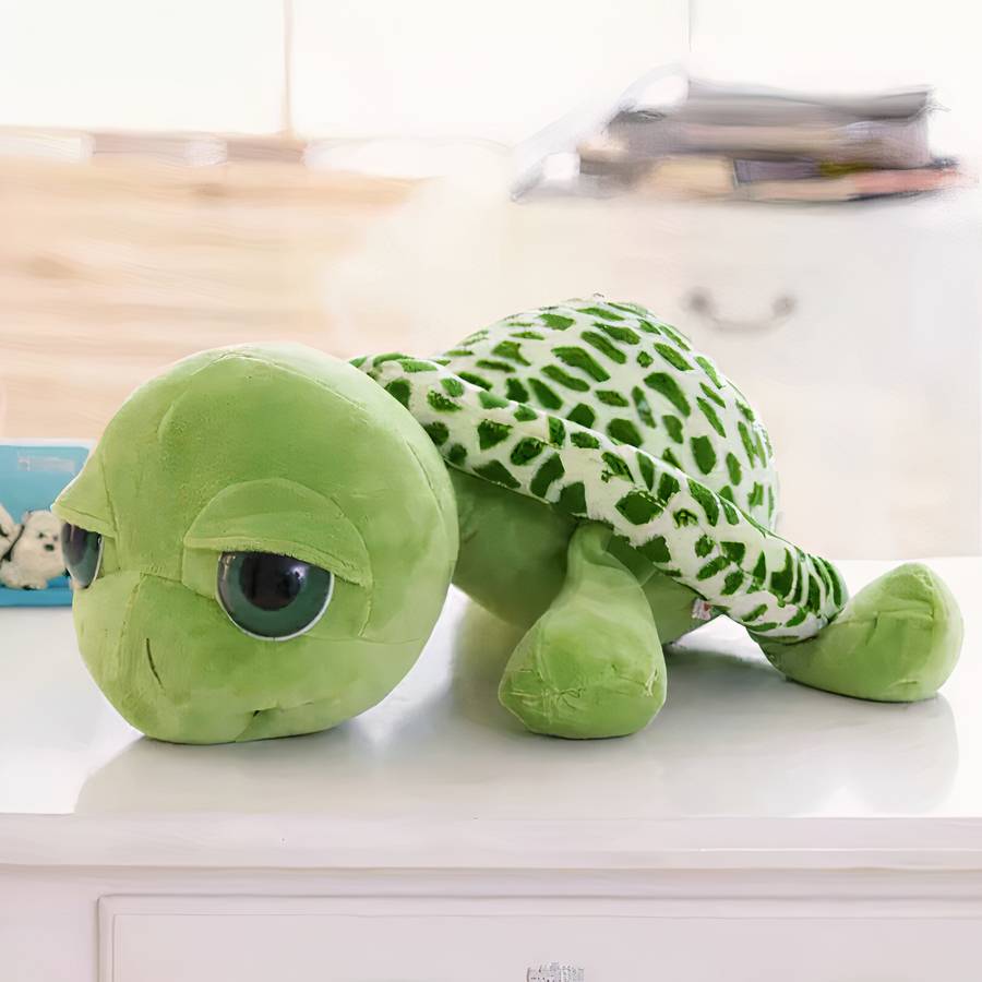 Peluche en forme de tortue pour bébé