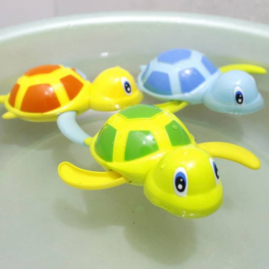 Lot 3 pièces jouet de bain tortue pour bébé