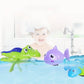 Lot de 3 pièces jouet de bain crocodile pour bébé