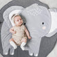 Tapis bébé à motif éléphant pour ramper