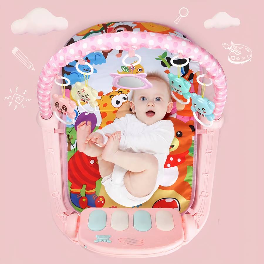 Tapis de jeu puzzle pour bébé