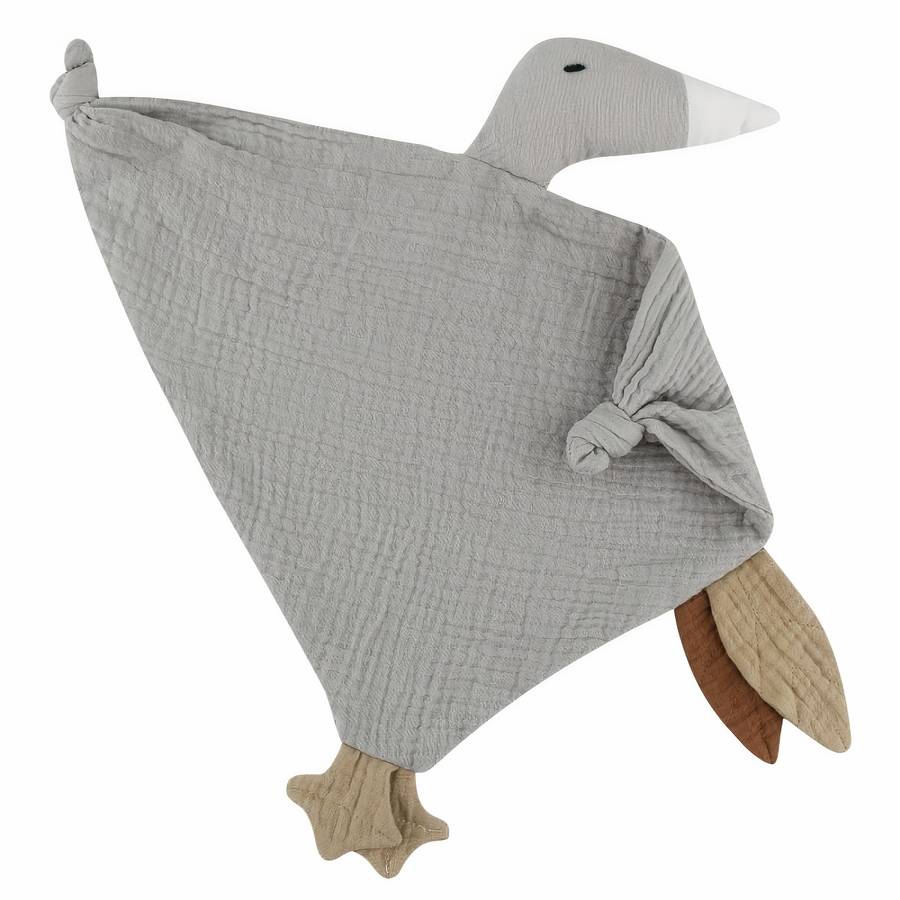 Serviette doudou vintage pour nouveau né