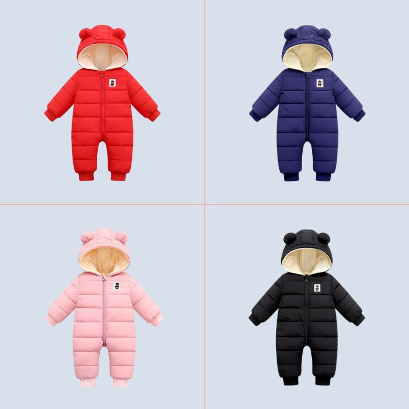 Combinaison douillette hiver bébé