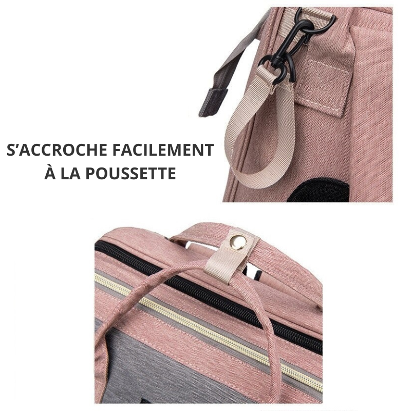 Sac à langer lit - spacieux et fonctionnel