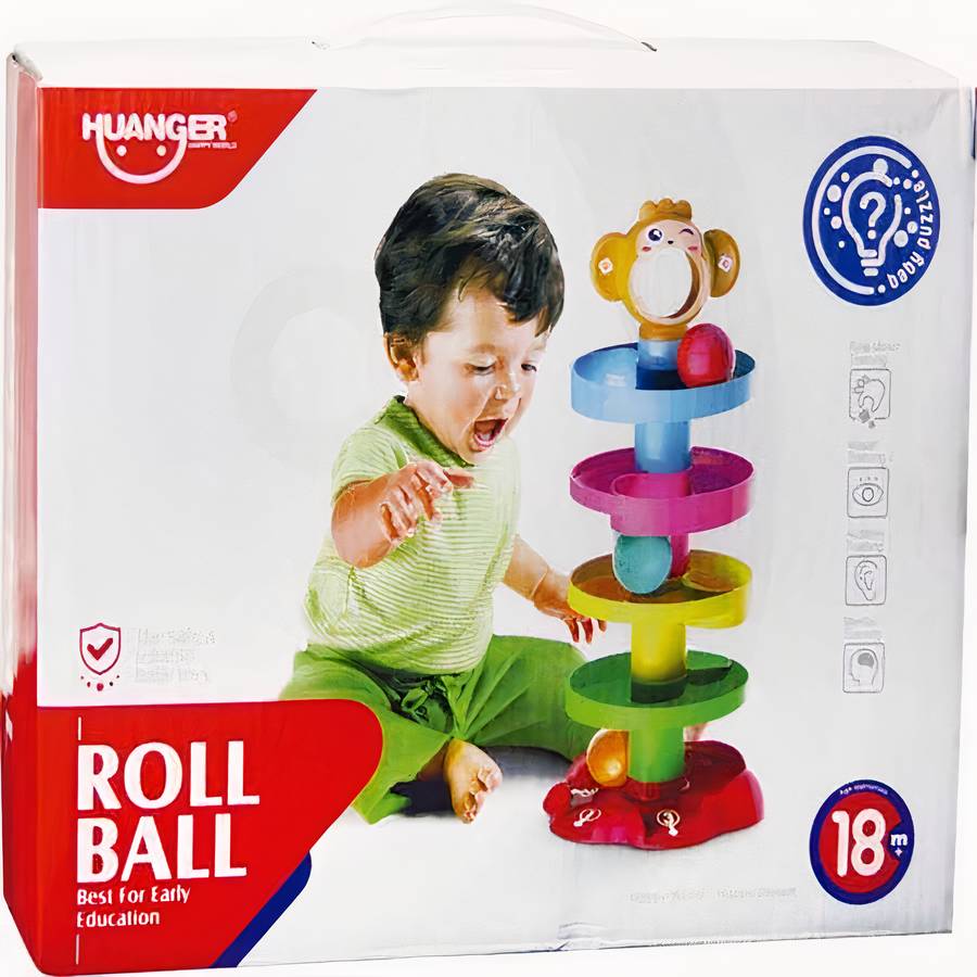 Jouet interactif pour bébé roll ball