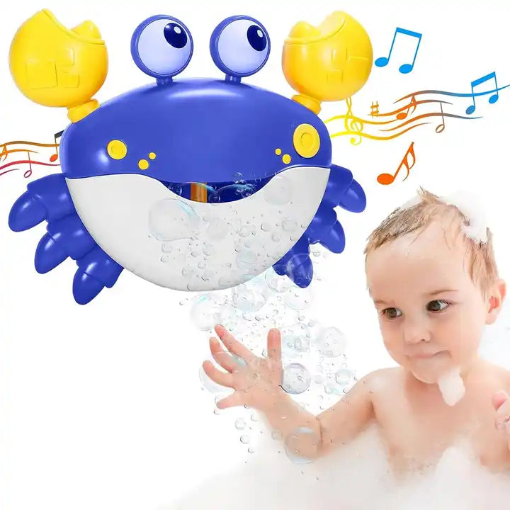 Jouet de bain musical crabe à bulles