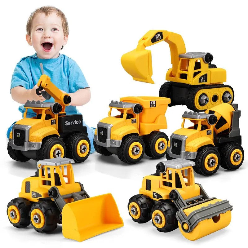 Camions de construction engins de chantier enfants