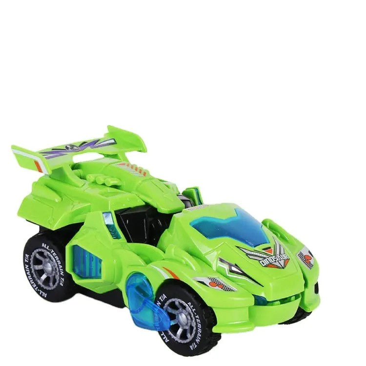 Voiture dinosaure transformable