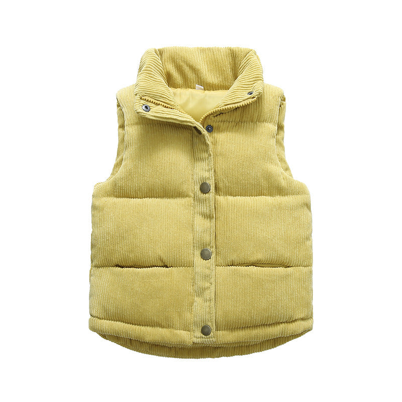 Gilet matelassé sans manches pour enfant