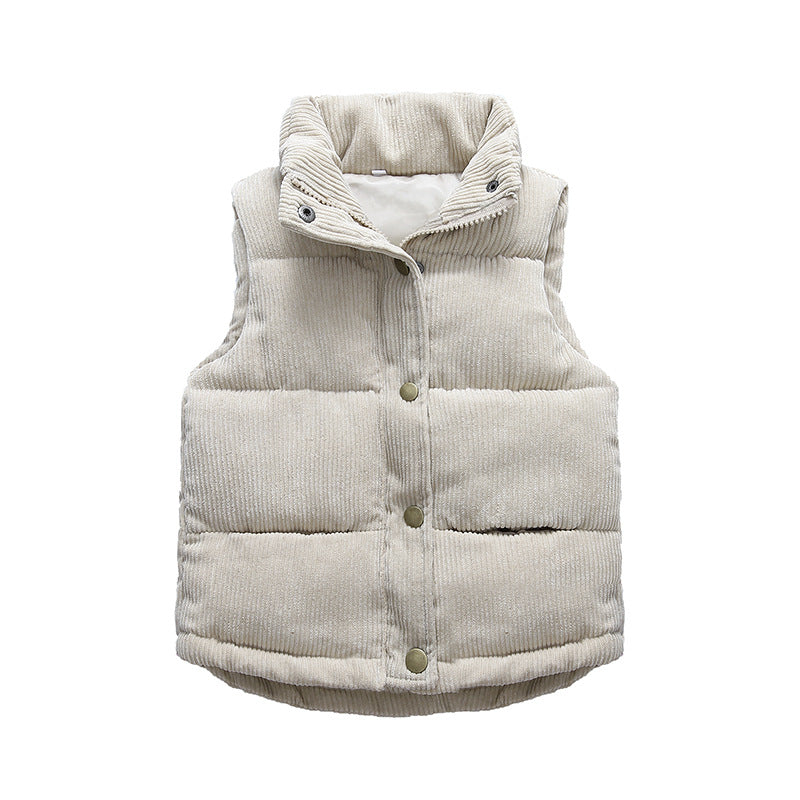 Gilet matelassé sans manches pour enfant