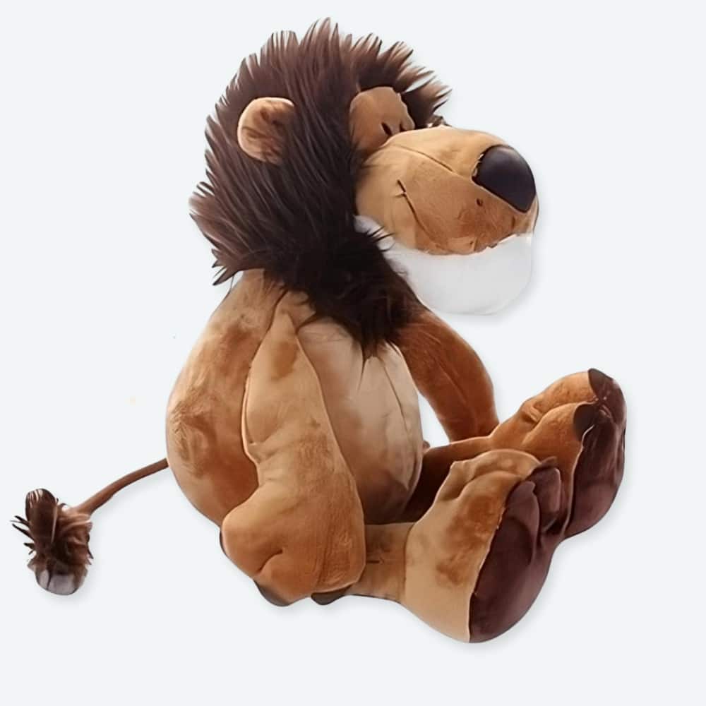 Lion en peluche pour bébé