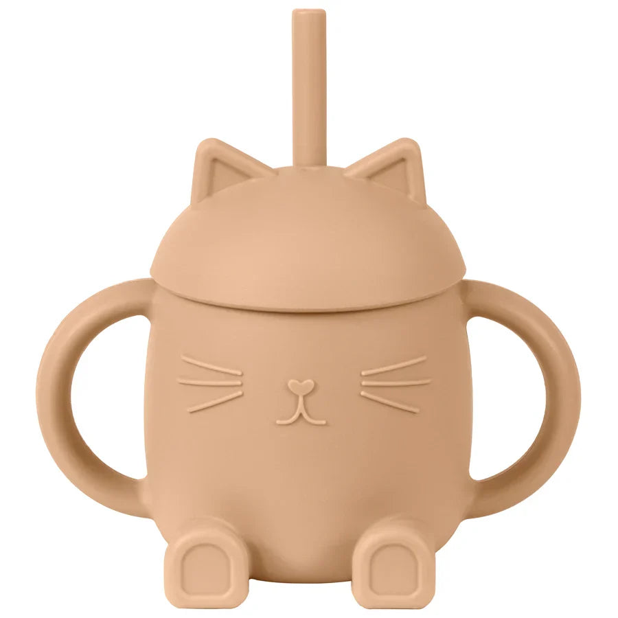 Gobelet bébé silicone chat