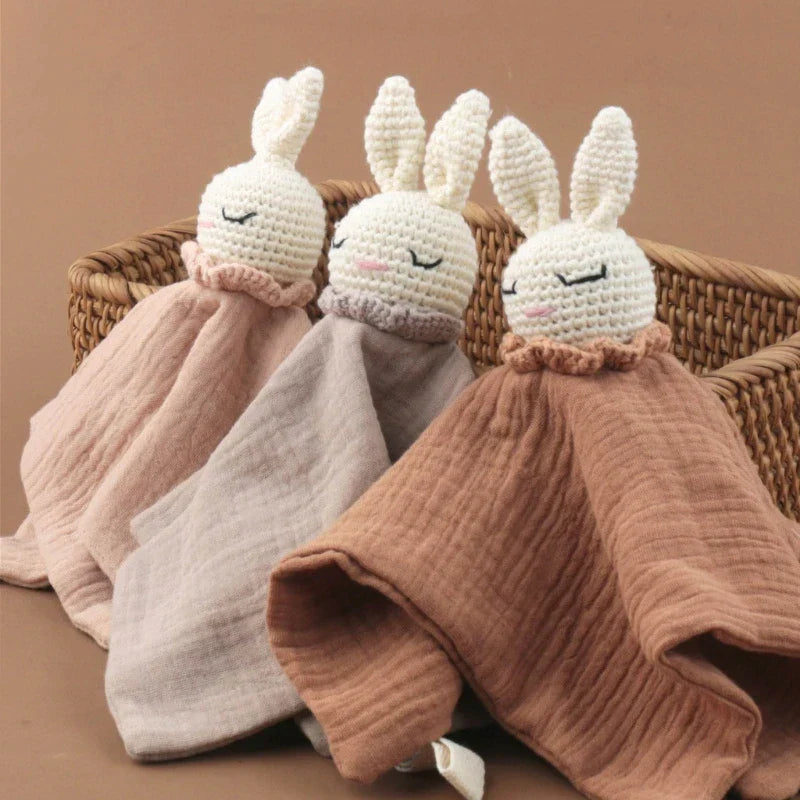 Doudou lapin en crochet