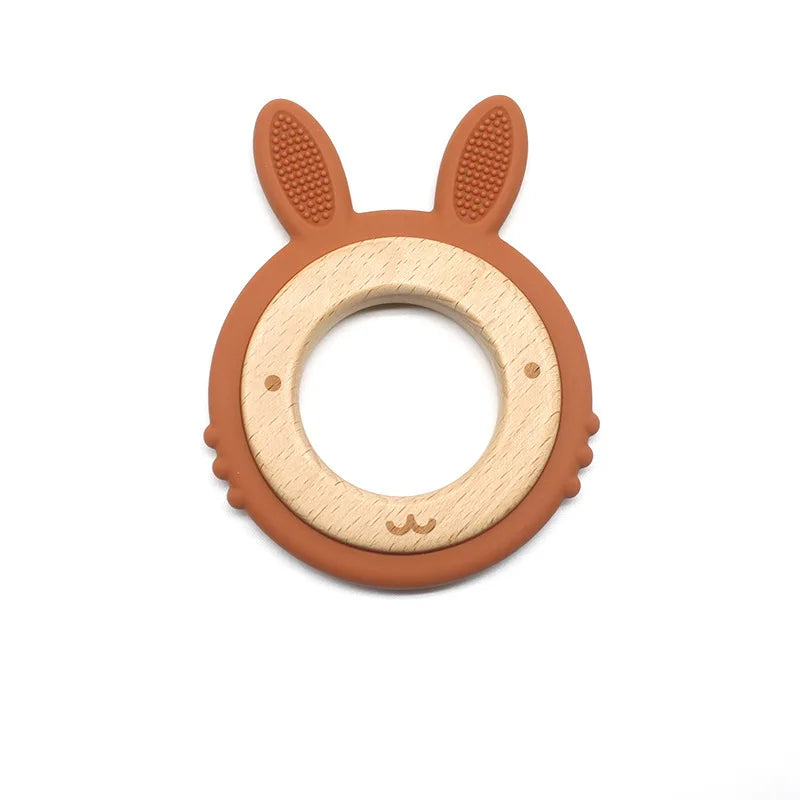 Anneau de dentition bébé lapin