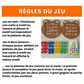 Jeu de formes géométriques ours montessori - apprentissage et divertissement