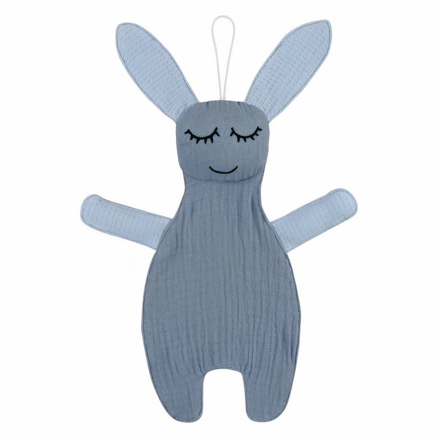 Doudou bébé en forme de lapin en coton pour filles et garçons