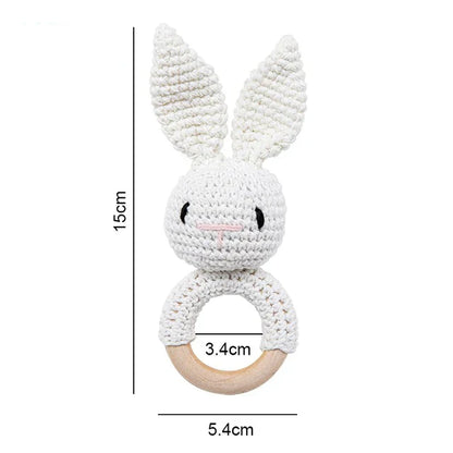 Hochet bébé crochet lapin