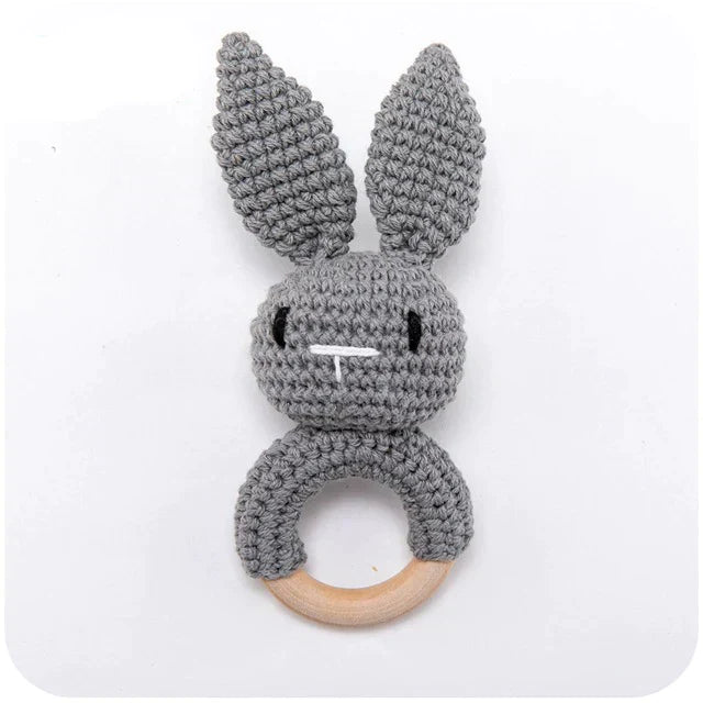 Hochet bébé crochet lapin